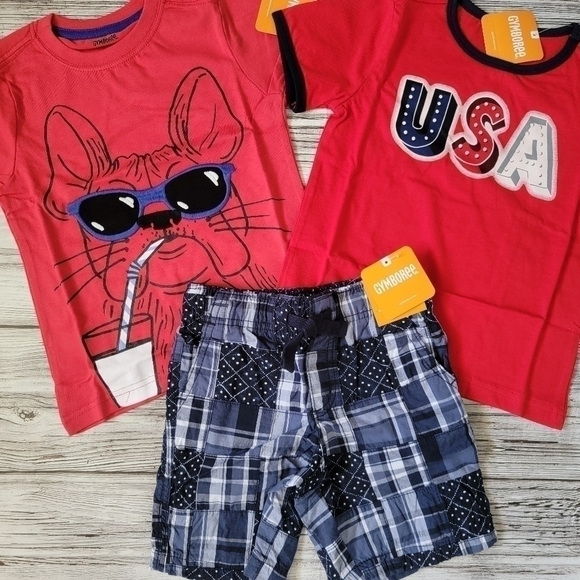 4th of July Outfit Independence Day Patriotic Outfit Gymboree - Picture 1 of 15